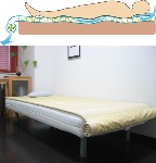 kuchofuku air conditioned bed