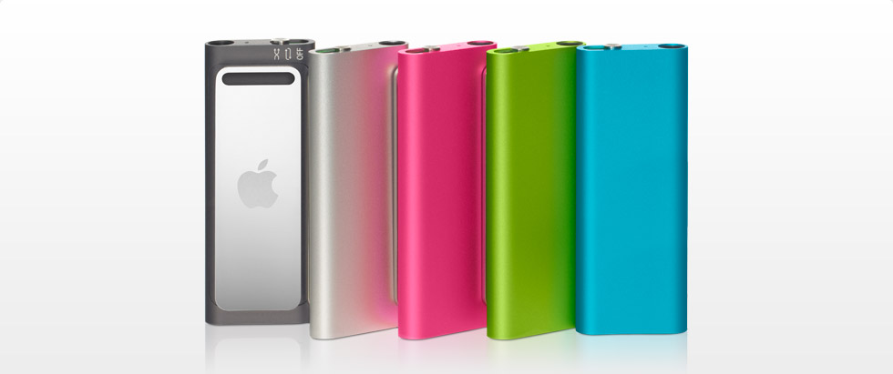 iPod Shuffle in Color
