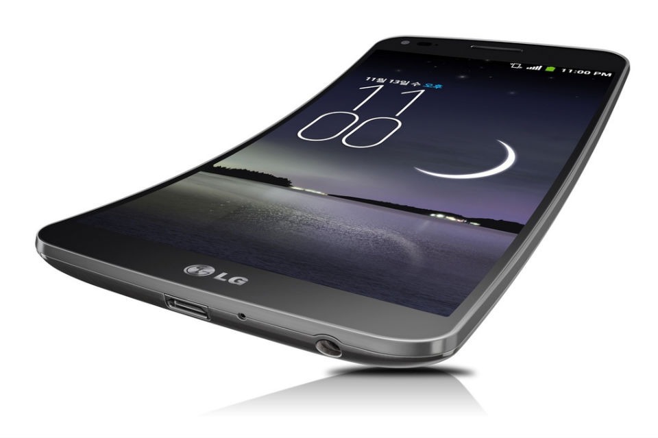 LG G Flex curved smartphone