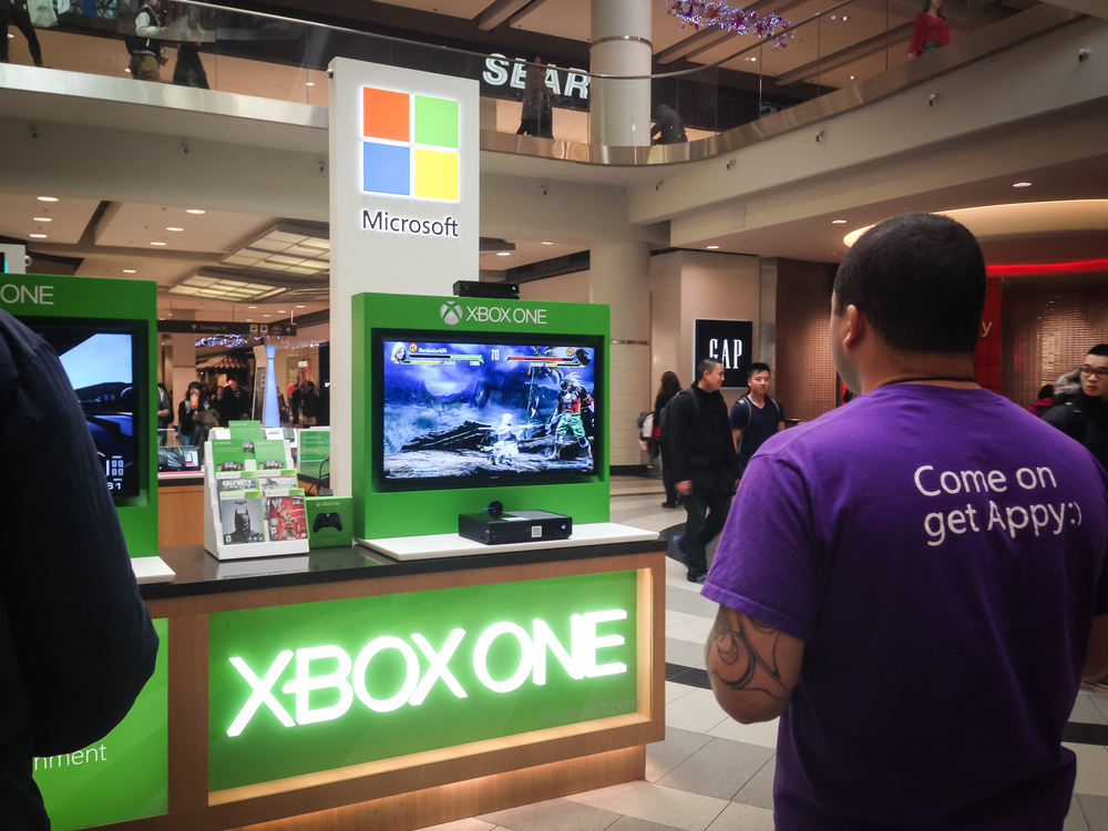 One million Xbox One units were sold on its first day of retail.
